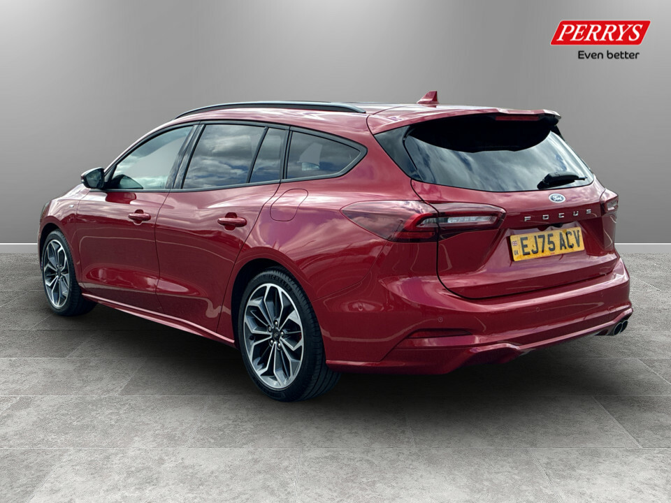 Ford Focus 1.0 Ecoboost Hybrid Mhev 155 St-line X EJ75ACV Red #5