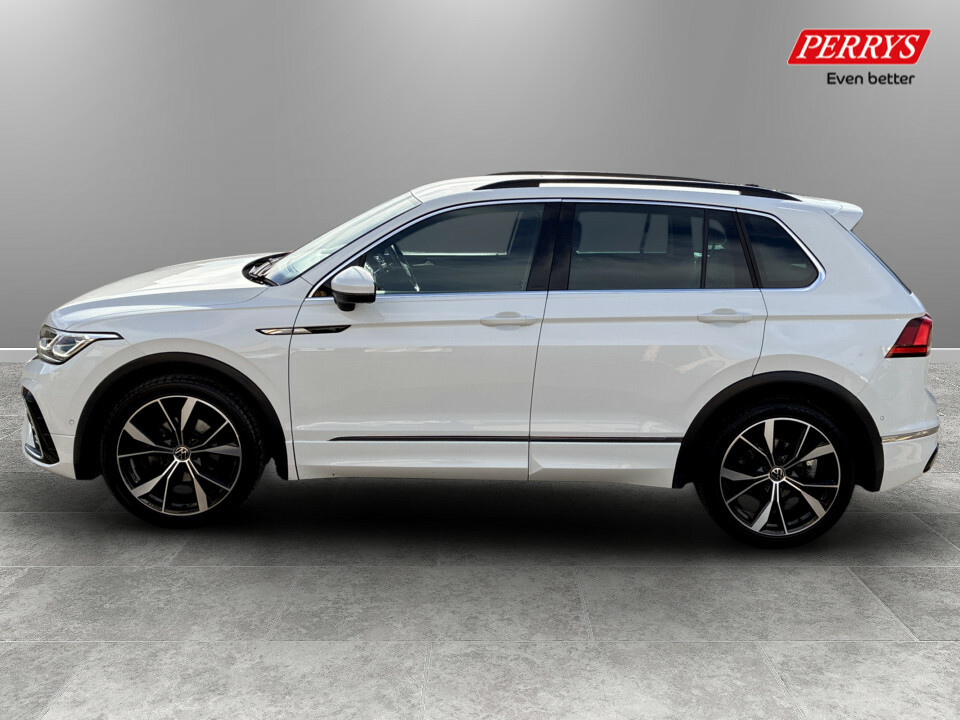 Volkswagen Tiguan 1.5 Tsi 150 R-line Dsg NA23DXP White #4