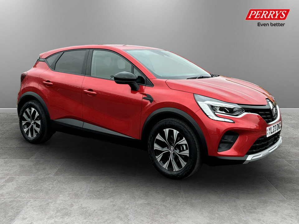 Renault Captur 1.6 E-tech Full Hybrid 145 Evolution Red
