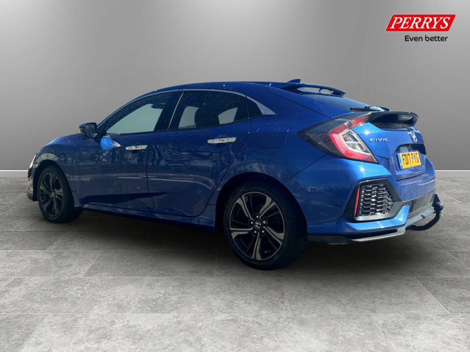 Honda Civic 1.5 Vtec Turbo Prestige Blue #5