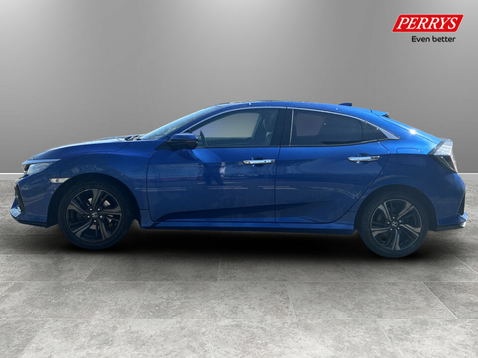 Honda Civic 1.5 Vtec Turbo Prestige Blue #4