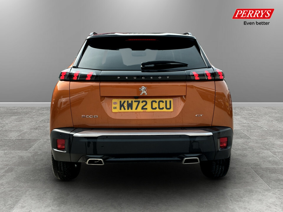 Peugeot 2008 1.2 Puretech 130 Gt Eat8 KW72CCU Orange #6