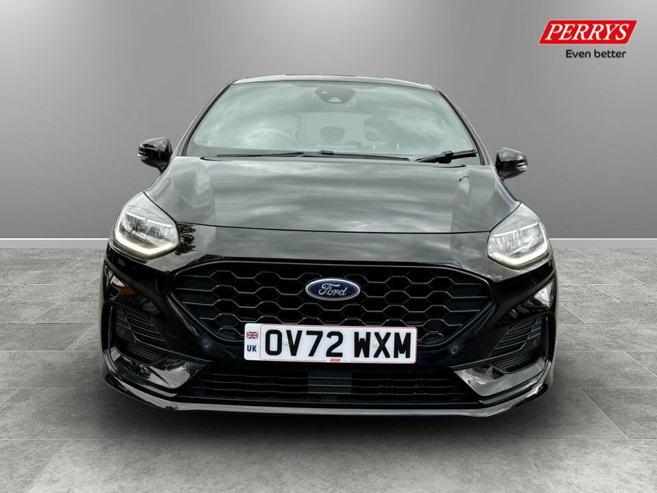 Ford Fiesta 1.0 Ecoboost Hybrid Mhev 125 St-line X Edition OV72WXM Black #2