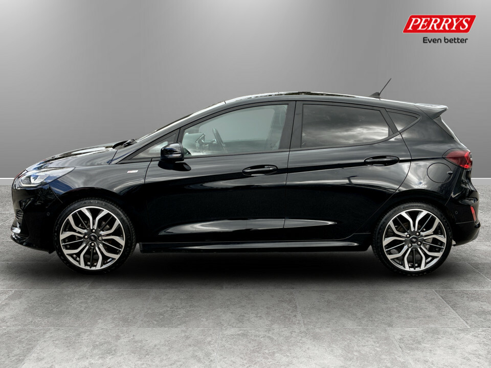 Ford Fiesta 1.0 Ecoboost Hybrid Mhev 125 St-line X Edition OV72WXM Black #4