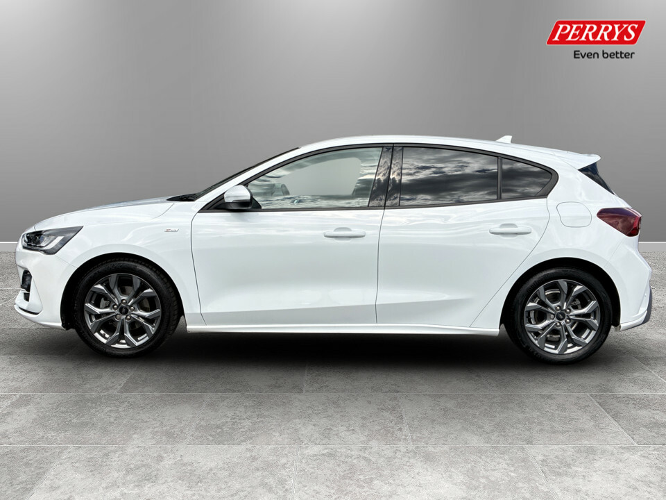 Ford Focus Focus St-line 1.0L Ecoboost 125Ps Mhev Fwd YC23DFE White #4