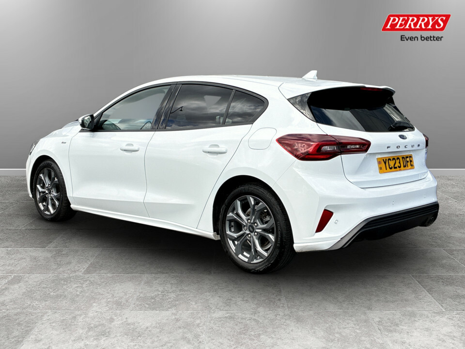 Ford Focus Focus St-line 1.0L Ecoboost 125Ps Mhev Fwd YC23DFE White #5