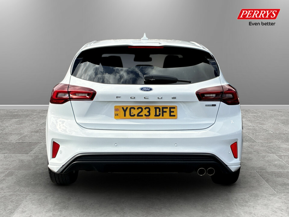 Ford Focus Focus St-line 1.0L Ecoboost 125Ps Mhev Fwd YC23DFE White #6