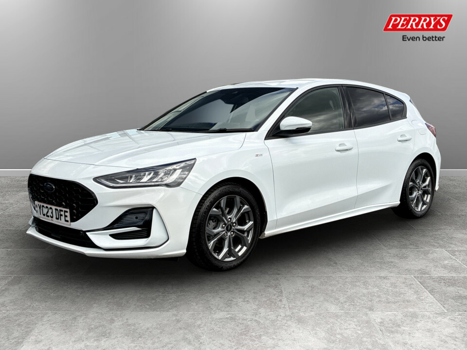 Ford Focus Focus St-line 1.0L Ecoboost 125Ps Mhev Fwd YC23DFE White #3