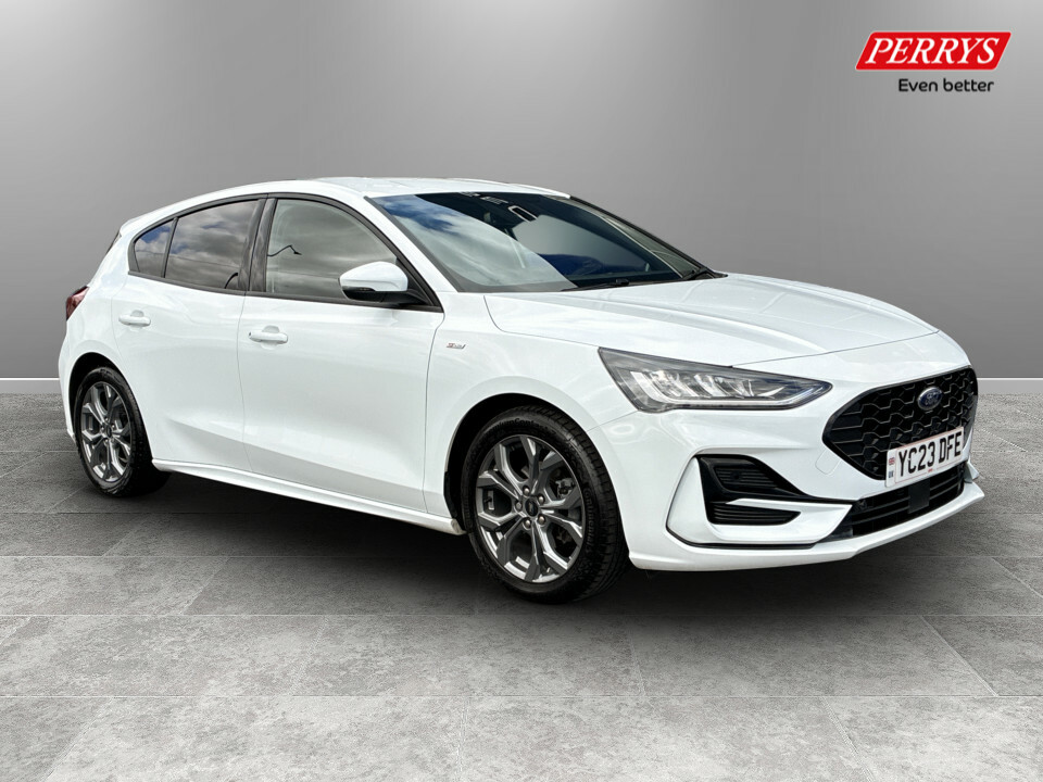 Ford Focus Focus St-line 1.0L Ecoboost 125Ps Mhev Fwd White
