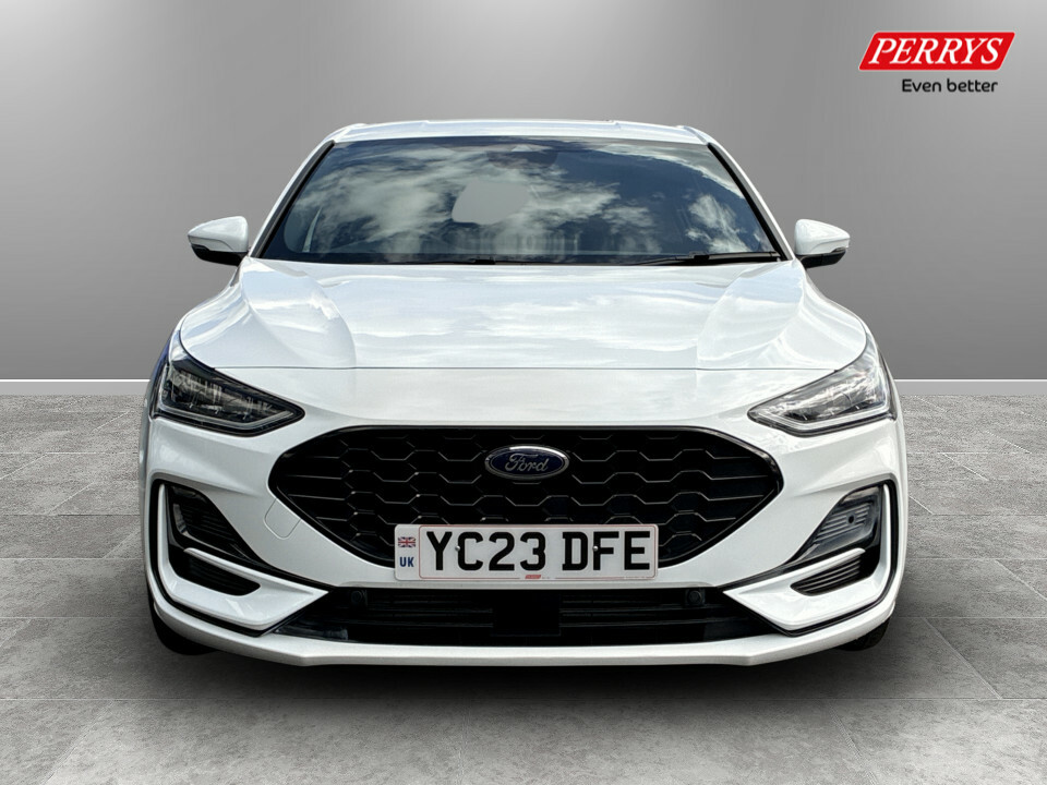 Ford Focus Focus St-line 1.0L Ecoboost 125Ps Mhev Fwd YC23DFE White #2