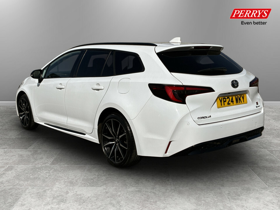 Toyota Corolla 2.0 Hybrid Gr Sport Cvt YP24WKY White #5