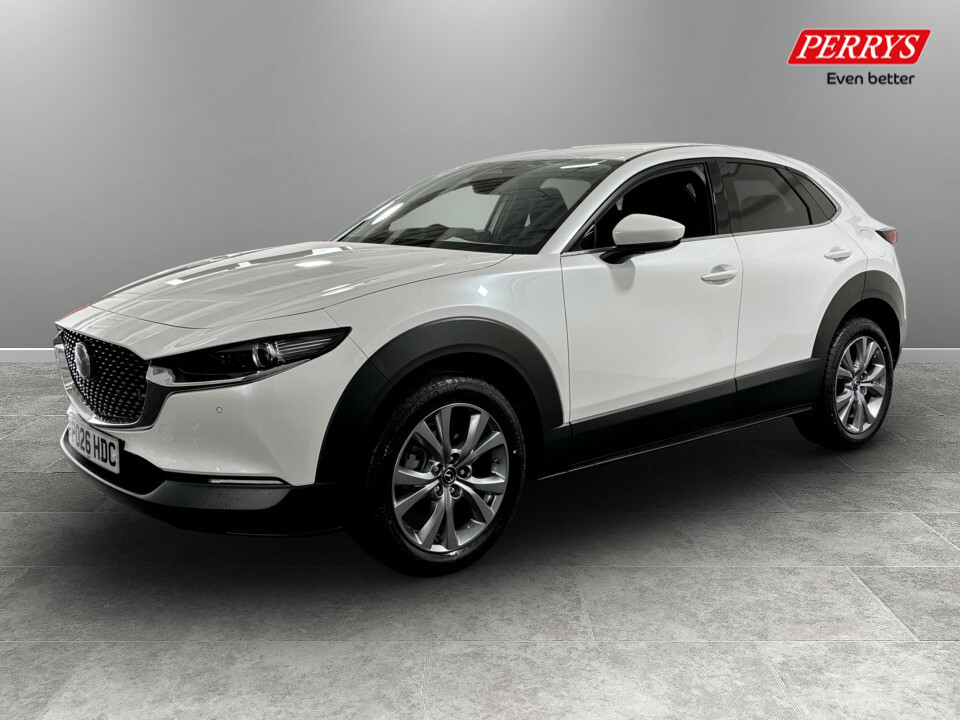 Mazda CX-30 2.5 E-skyactiv G Mhev 140 Exclusive-line PO26HDC White #3