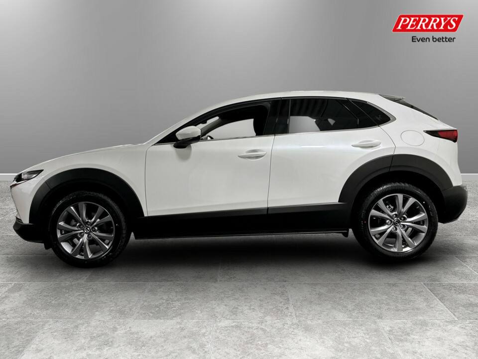 Mazda CX-30 2.5 E-skyactiv G Mhev 140 Exclusive-line PO26HDC White #4