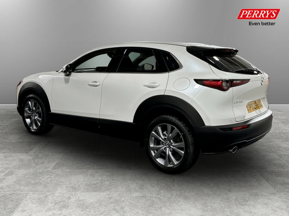 Mazda CX-30 2.5 E-skyactiv G Mhev 140 Exclusive-line PO26HDC White #5