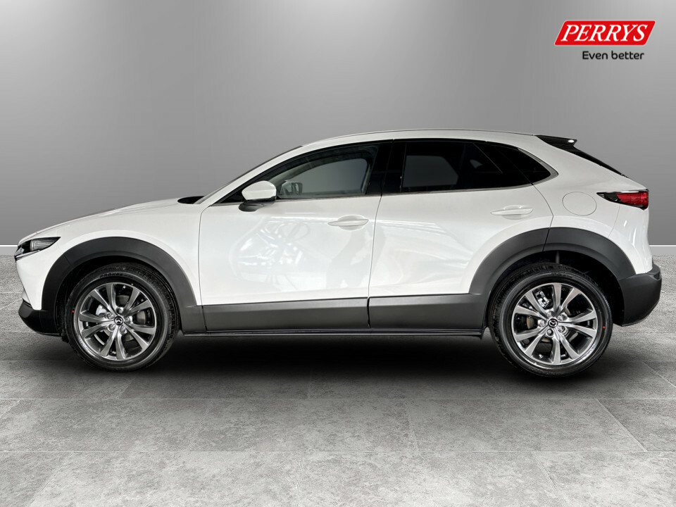 Mazda CX-30 2.0 E-skyactiv X Mhev Takumi White #4