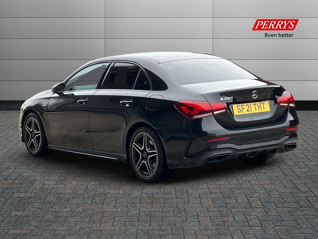 Mercedes-Benz A Class A200 Amg Line Executive Edition SF21THT Black #2