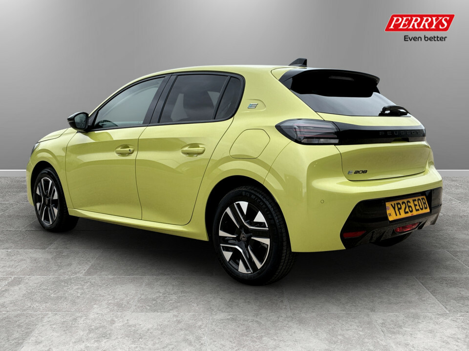 Peugeot e-208 100Kw Allure 50Kwh YP26EOB Yellow #5