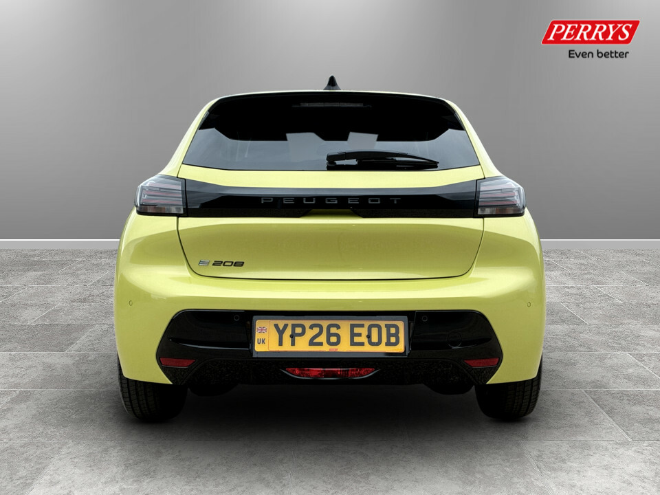 Peugeot e-208 100Kw Allure 50Kwh YP26EOB Yellow #6