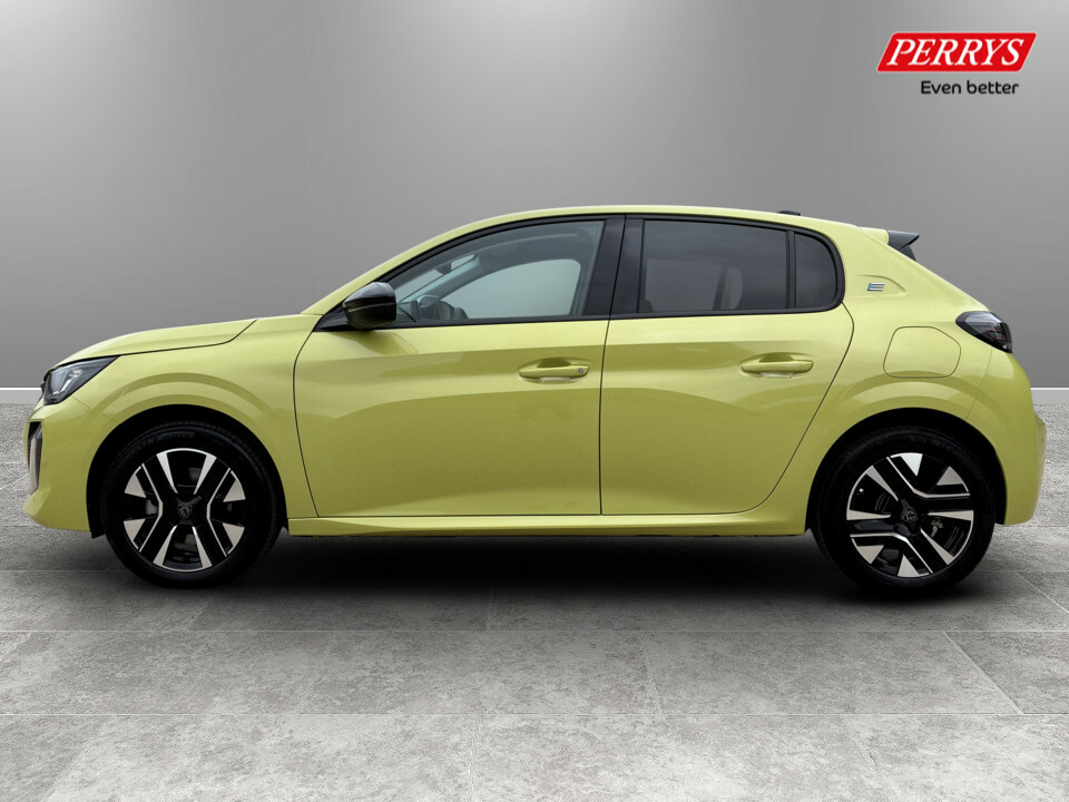 Peugeot e-208 100Kw Allure 50Kwh YP26EOB Yellow #4