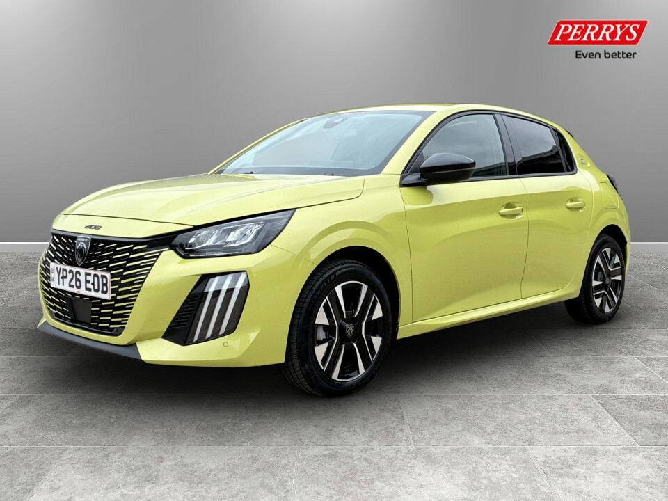 Peugeot e-208 100Kw Allure 50Kwh YP26EOB Yellow #3
