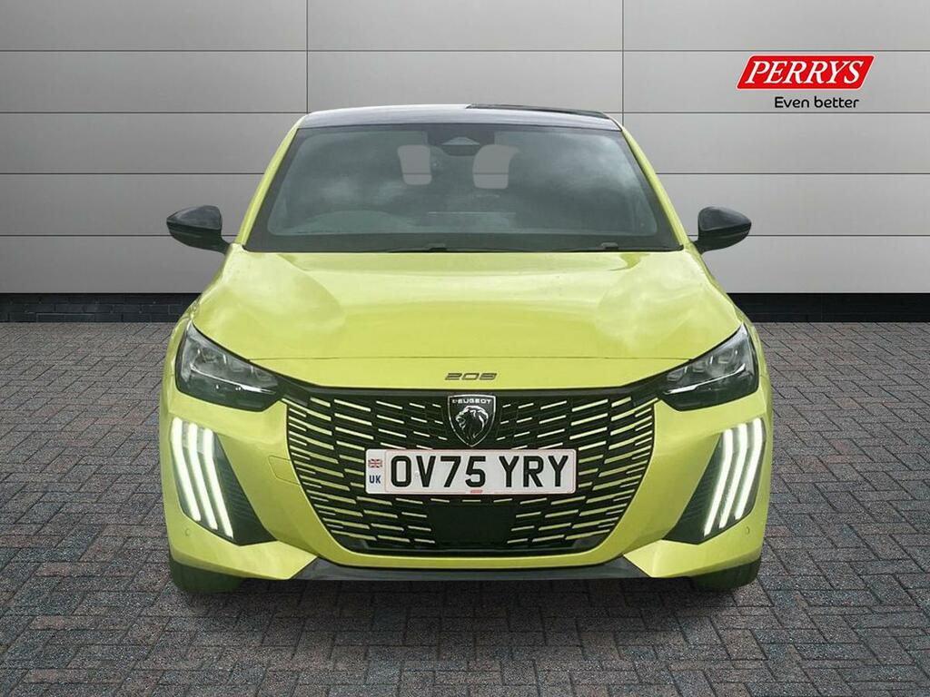 Peugeot 208 1.2 Hybrid 110 Gt E-dsc6 Yellow #4