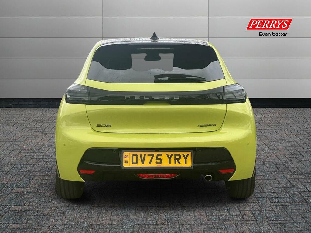 Peugeot 208 1.2 Hybrid 110 Gt E-dsc6 Yellow #5