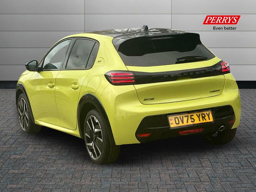 Peugeot 208 1.2 Hybrid 110 Gt E-dsc6 Yellow #2