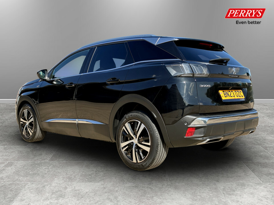 Peugeot 3008 1.2 Puretech Gt Eat8 BN23OZC Black #5