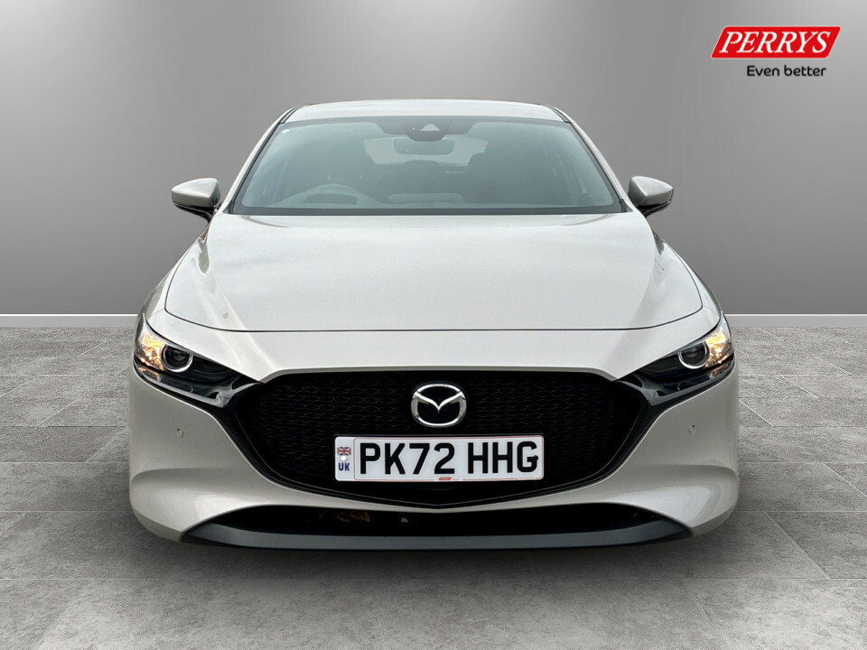 Mazda 3 2.0 E-skyactiv X Mhev 186 Se-l Lux PK72HHG Silver #2
