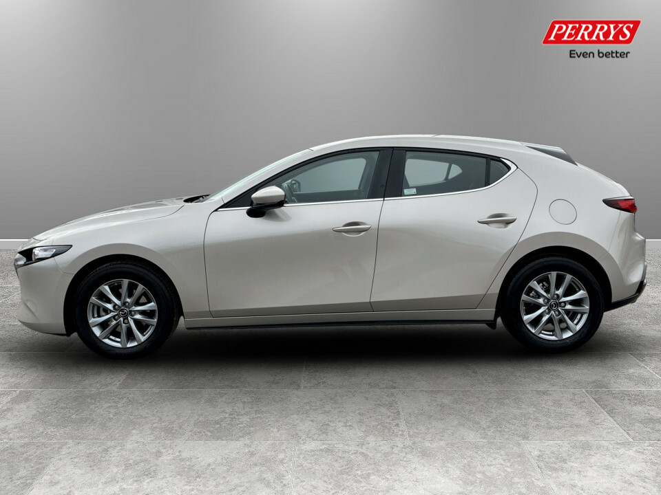Mazda 3 2.0 E-skyactiv X Mhev 186 Se-l Lux PK72HHG Silver #4