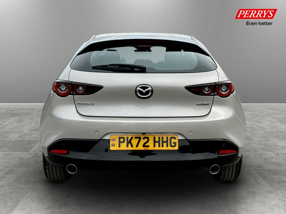 Mazda 3 2.0 E-skyactiv X Mhev 186 Se-l Lux PK72HHG Silver #6