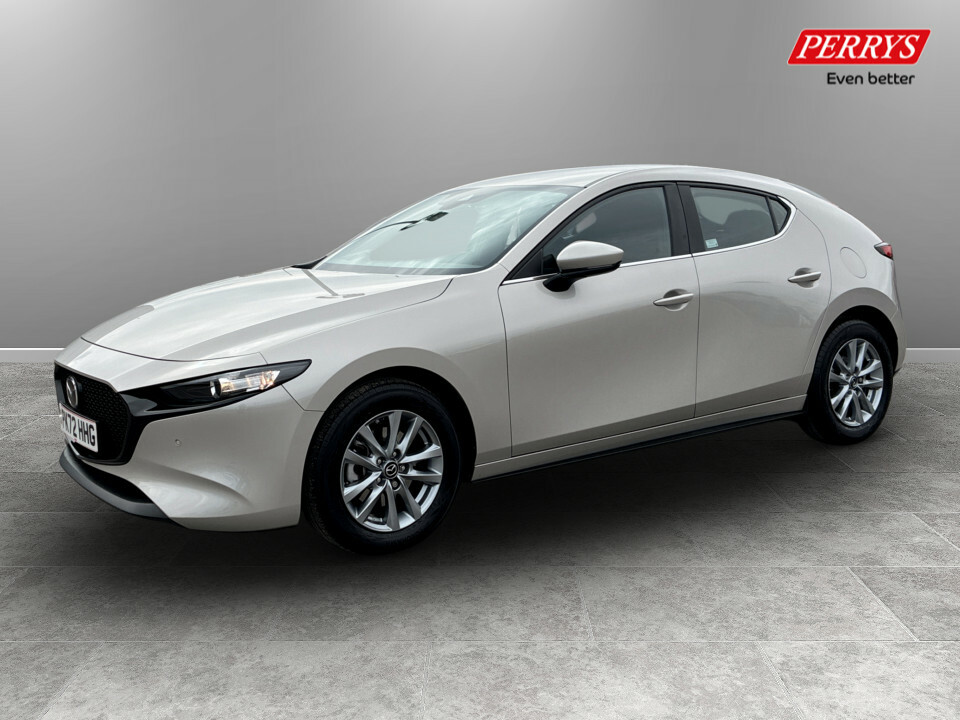 Mazda 3 2.0 E-skyactiv X Mhev 186 Se-l Lux PK72HHG Silver #3