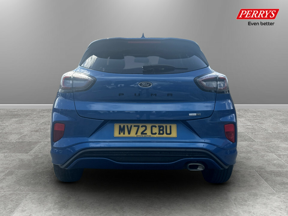 Ford Puma 1.0 Ecoboost Hybrid Mhev St-line X Dct MV72CBU Blue #6
