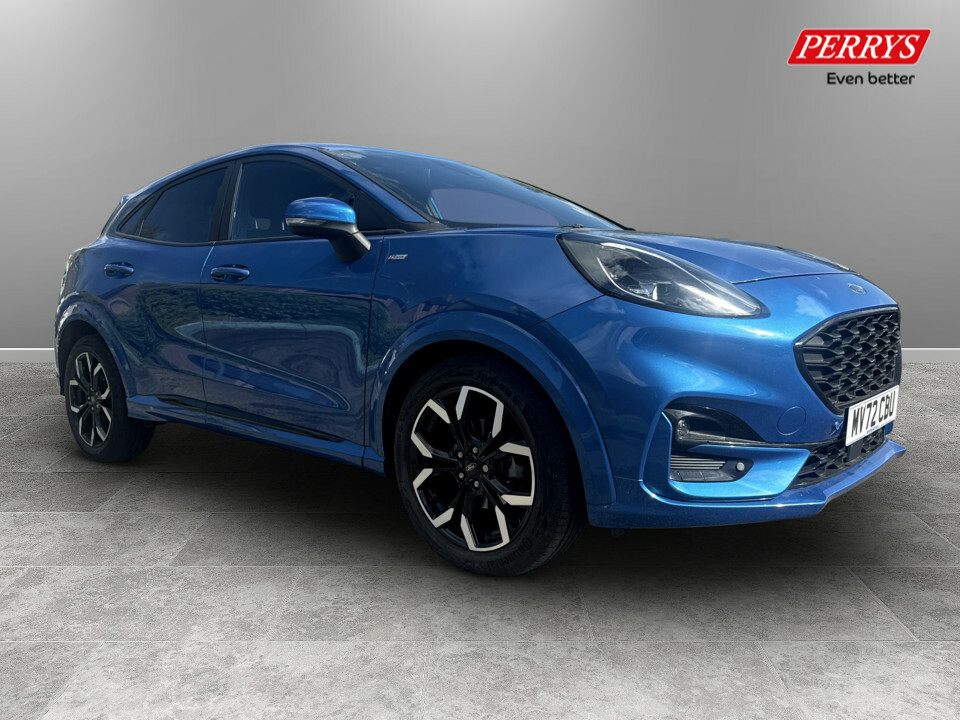 Ford Puma 1.0 Ecoboost Hybrid Mhev St-line X Dct Blue
