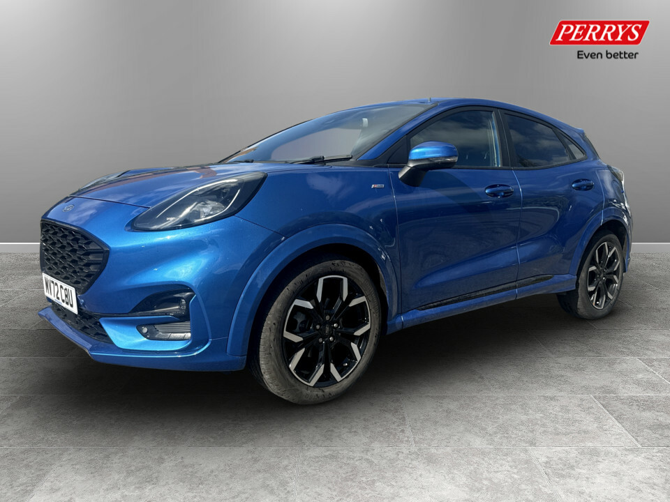 Ford Puma 1.0 Ecoboost Hybrid Mhev St-line X Dct MV72CBU Blue #3