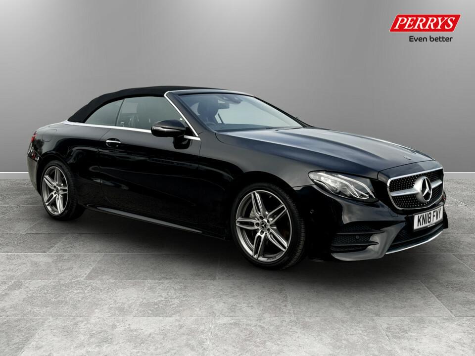 Mercedes-Benz E Class E220d Amg Line Premium 9G-tronic Black