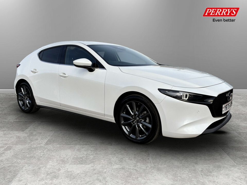 Mazda 3 2.5 E-skyactiv G Mhev 140 Exclusive-line White