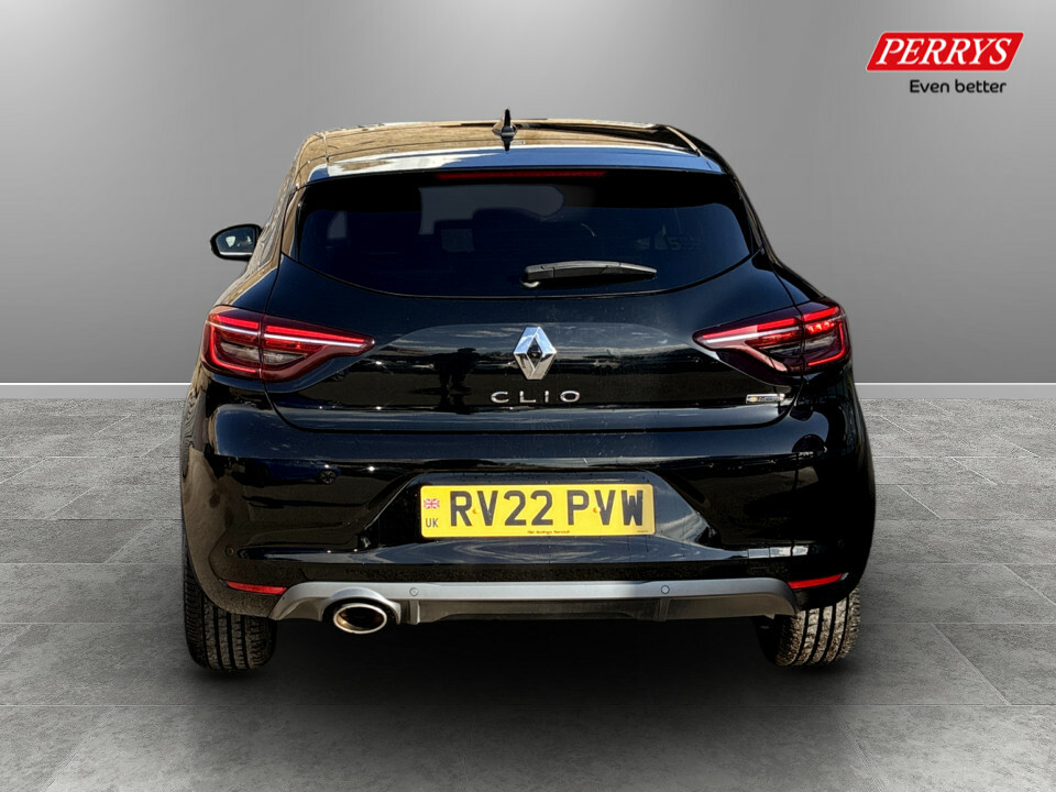 Renault Clio 1.0 Tce 90 Rs Line RV22PVW Black #6