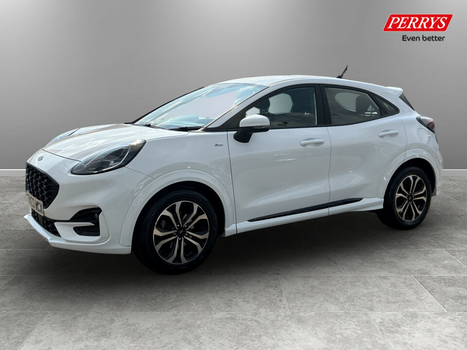 Ford Puma 1.0 Ecoboost Hybrid Mhev St-line OV23WCX White #3