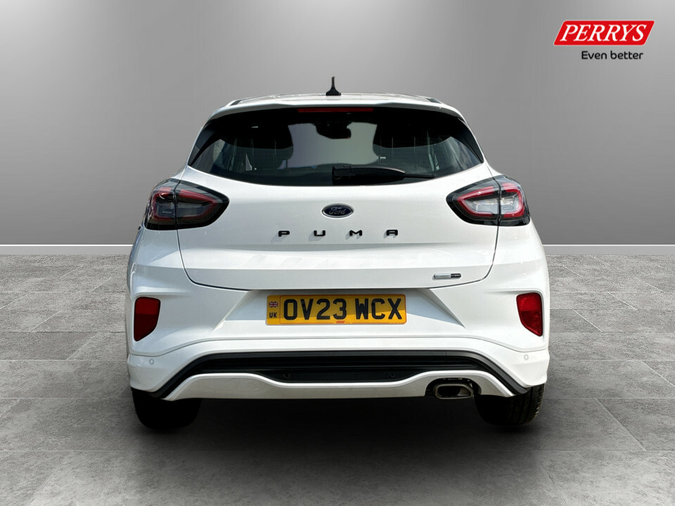 Ford Puma 1.0 Ecoboost Hybrid Mhev St-line OV23WCX White #6