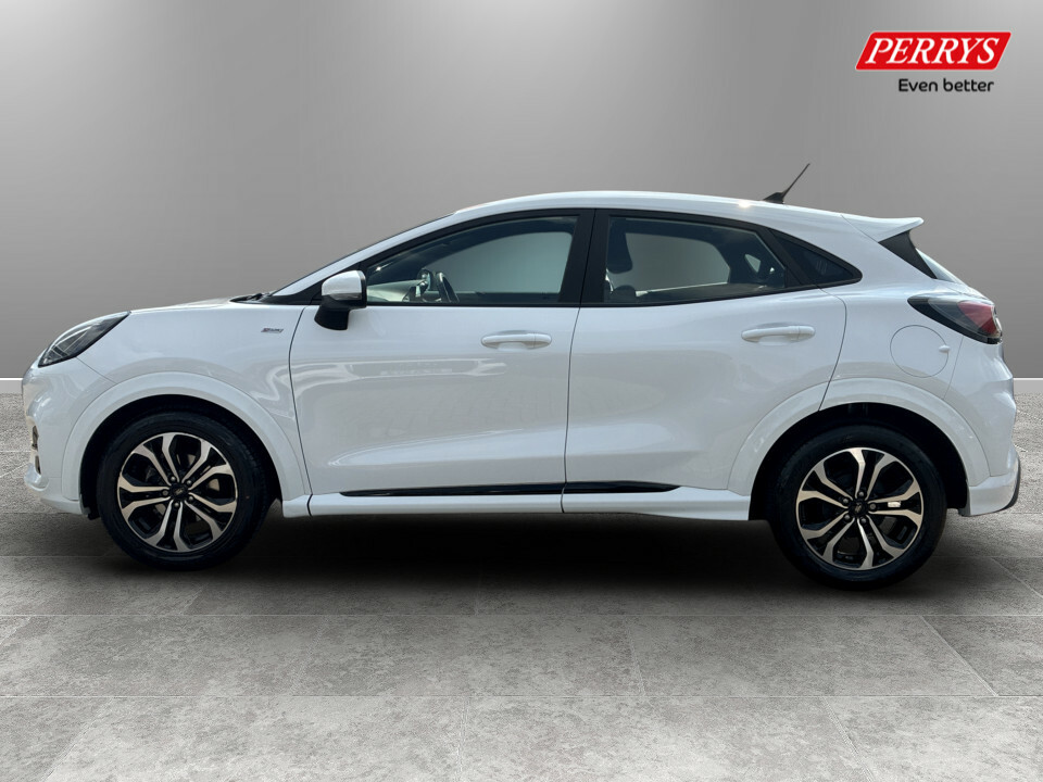 Ford Puma 1.0 Ecoboost Hybrid Mhev St-line OV23WCX White #4