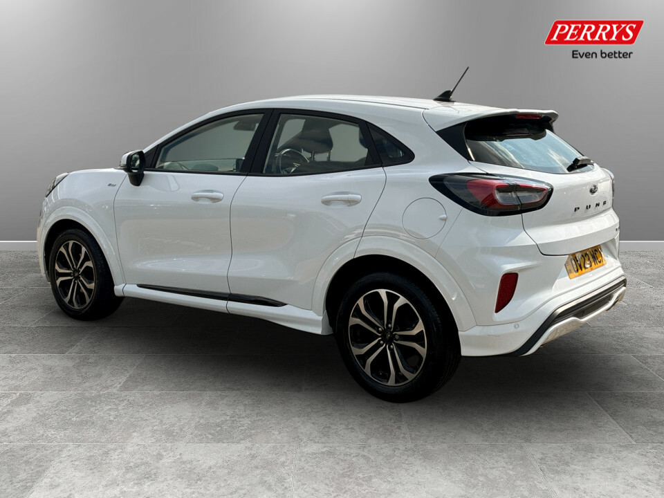 Ford Puma 1.0 Ecoboost Hybrid Mhev St-line OV23WCX White #5