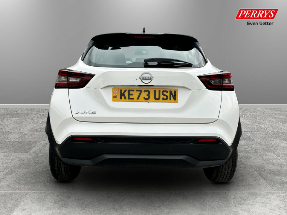 Nissan Juke 1.0 Dig-t 114 Acenta KE73USN White #6