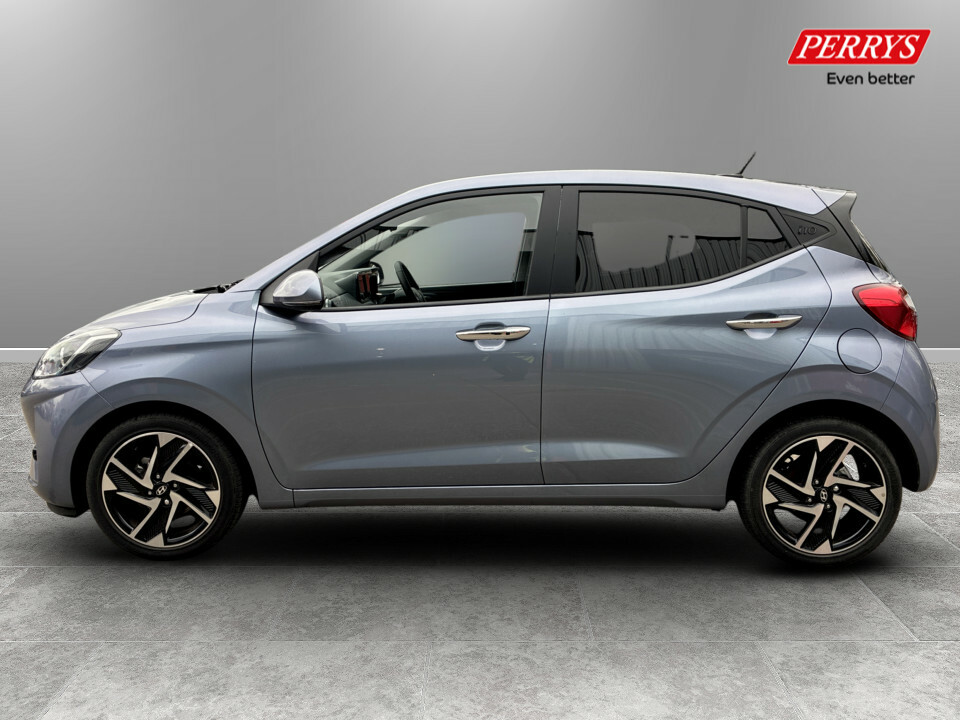 Hyundai I10 1.0 63 Premium Nav MC25EAJ Blue #4