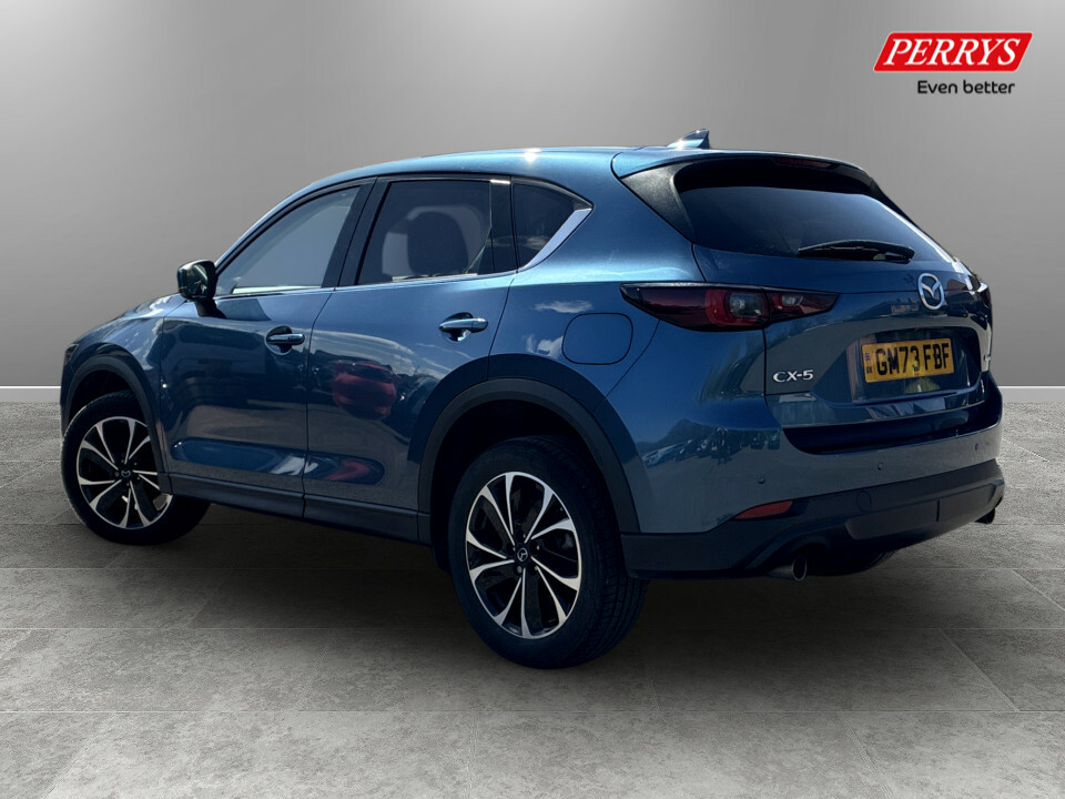 Mazda CX-5 2.0 E-skyactiv G Mhev Exclusive-line GM73FBF Blue #5