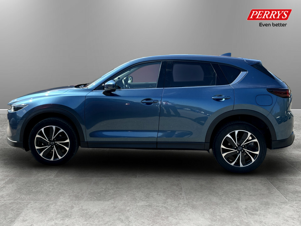 Mazda CX-5 2.0 E-skyactiv G Mhev Exclusive-line GM73FBF Blue #4