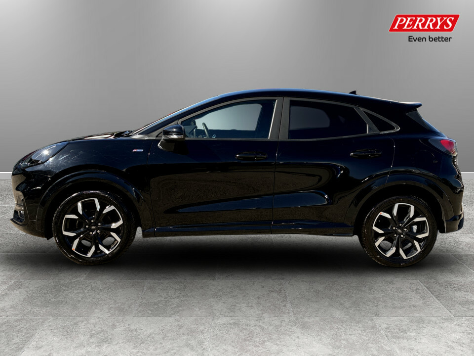 Ford Puma 1.0 Ecoboost Hybrid Mhev St-line X AV73OZG Black #4