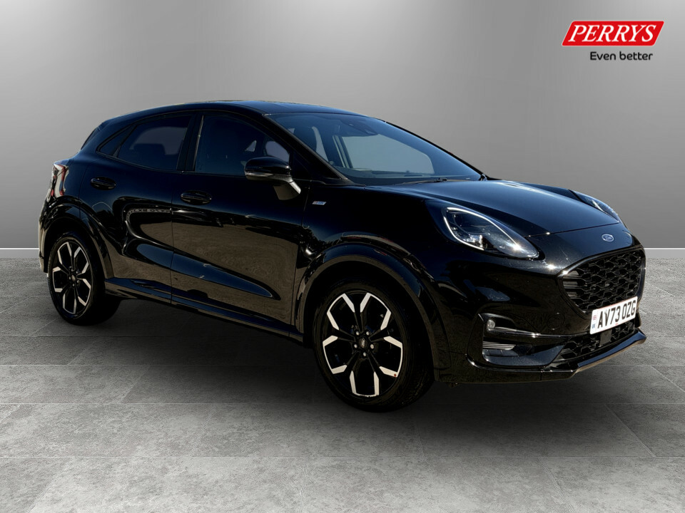 Ford Puma 1.0 Ecoboost Hybrid Mhev St-line X Black