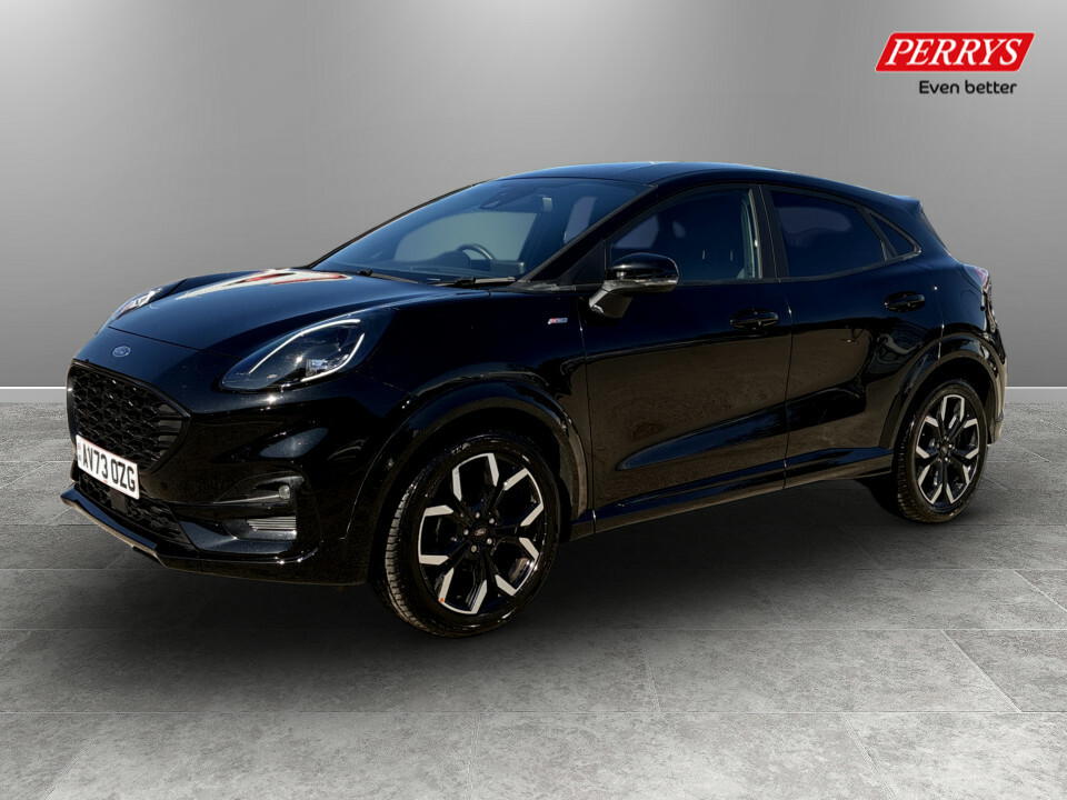 Ford Puma 1.0 Ecoboost Hybrid Mhev St-line X AV73OZG Black #3