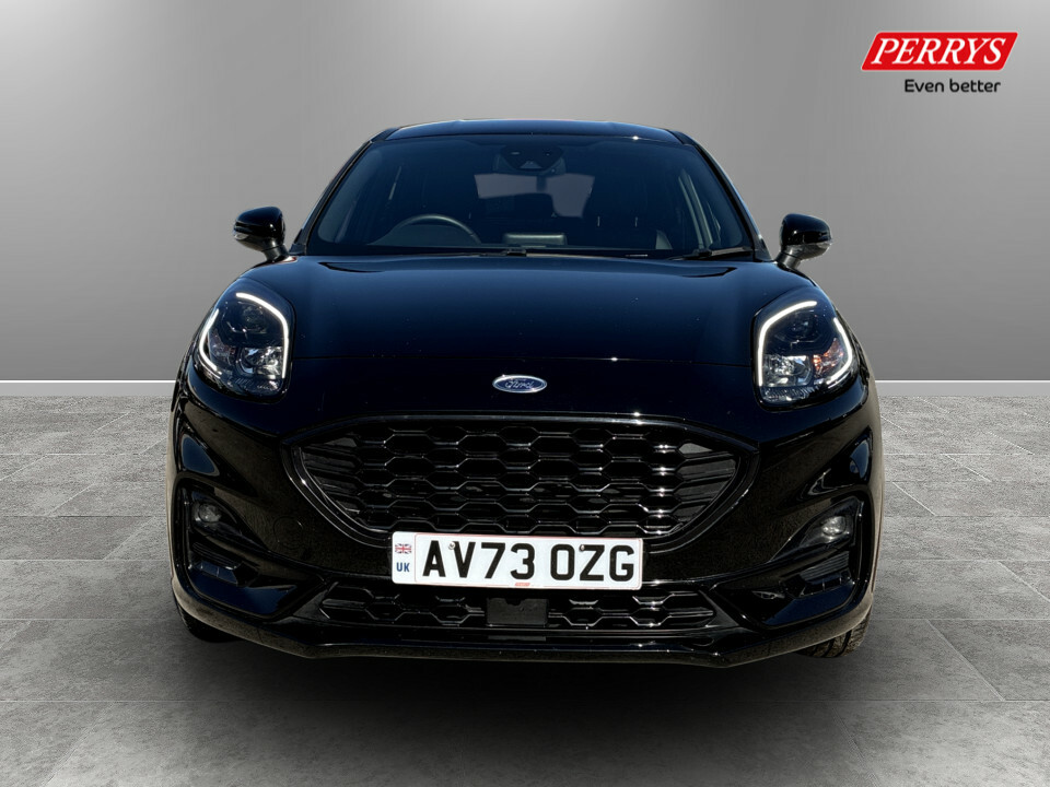 Ford Puma 1.0 Ecoboost Hybrid Mhev St-line X AV73OZG Black #2